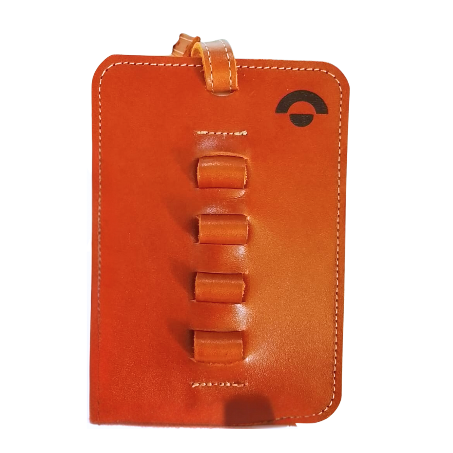 Leather golf tee holder handmade