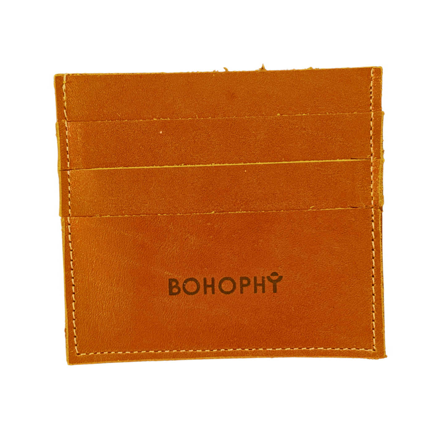 Leather card holder handmade in Mexico