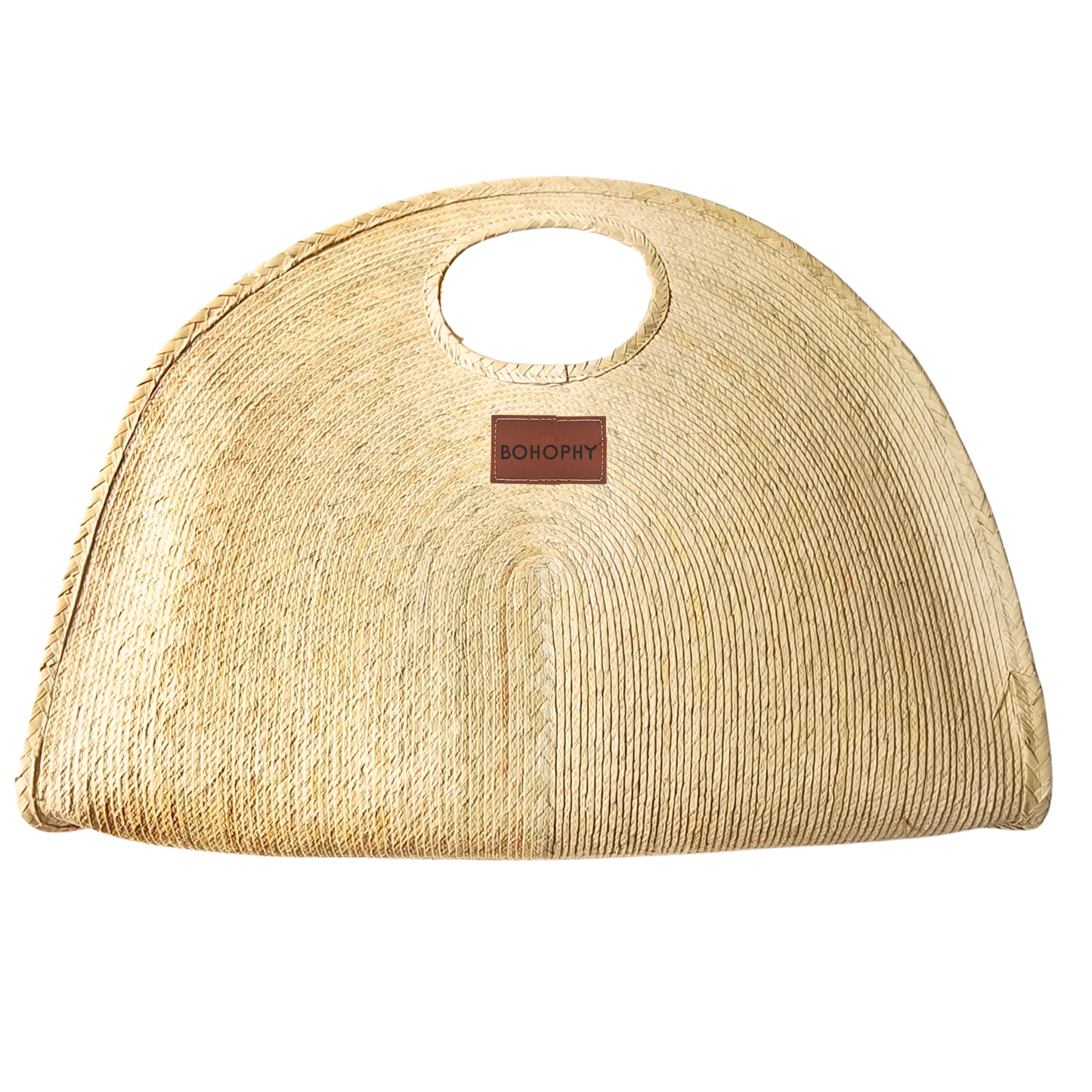 Cuyo palm fiber large capacity bag handwoven