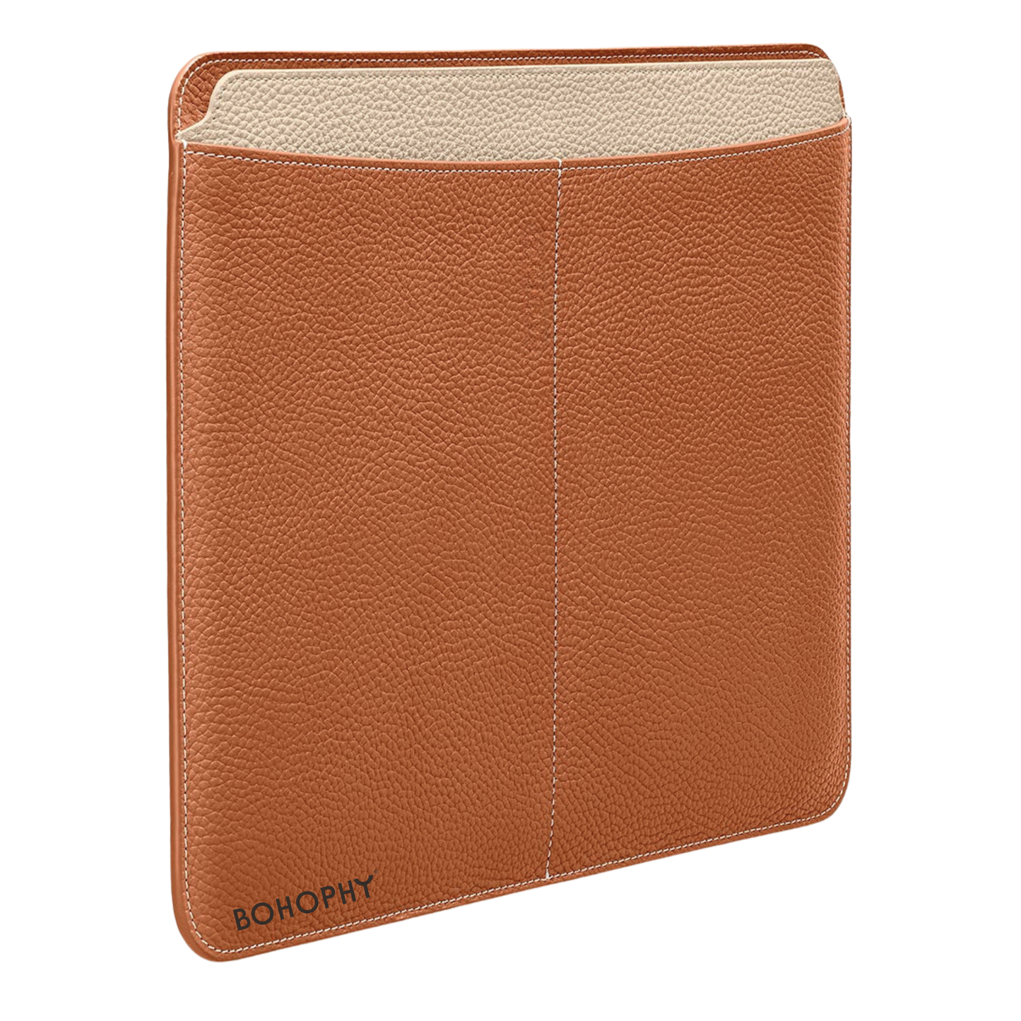 Leather iPad sleeve handmade in Mexico