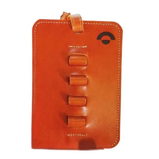 Leather golf tee holder handmade