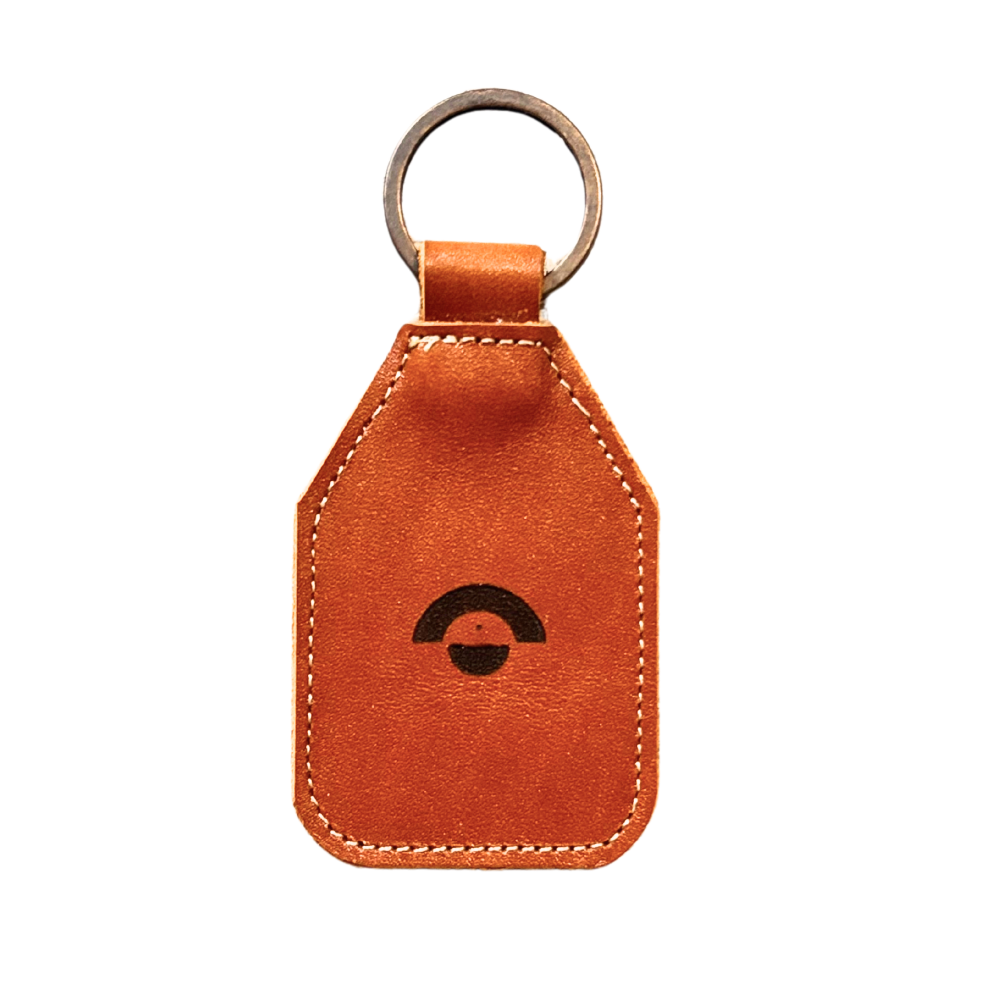 Leather keychain handmade in Mexico