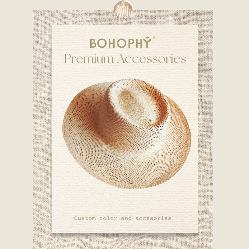 Resortwear fashion accessories for boutique retail