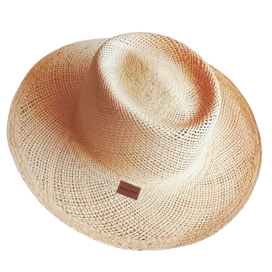 Jipi toquilla palm hat artisan woven